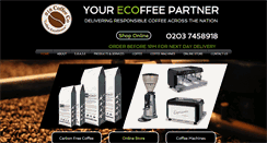 Desktop Screenshot of 918coffee.com